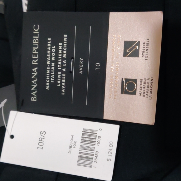 BANANA REPUBLIC 267873 AVERY LIGHTWEIGHT WOOL PANT - Picture 12 of 12